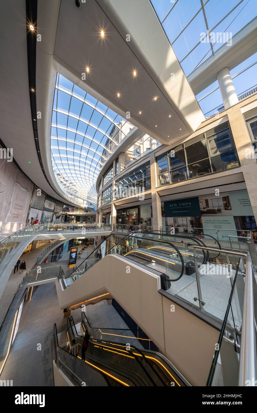 St James Quarter, Edinburgh, shopping centre Stock Photo Alamy