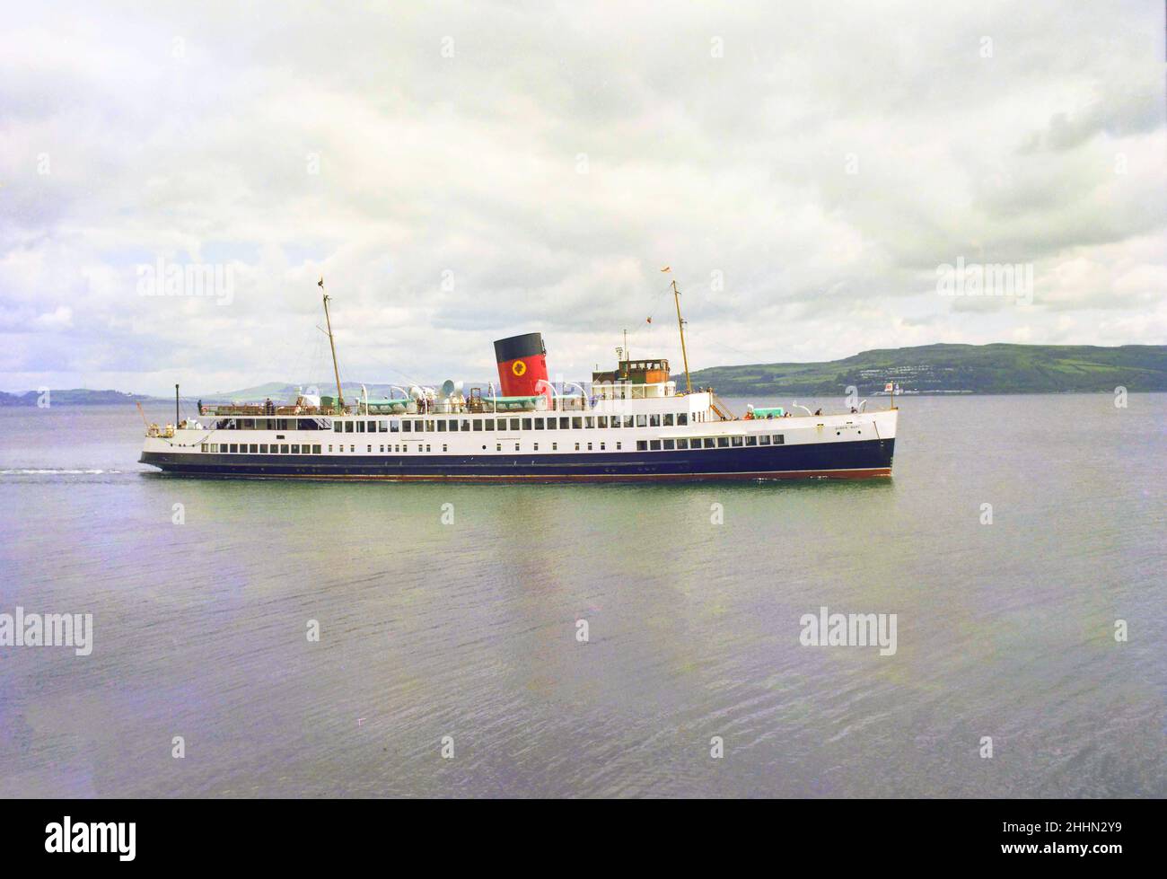 Queen Mary Clyde 1977 Stock Photo