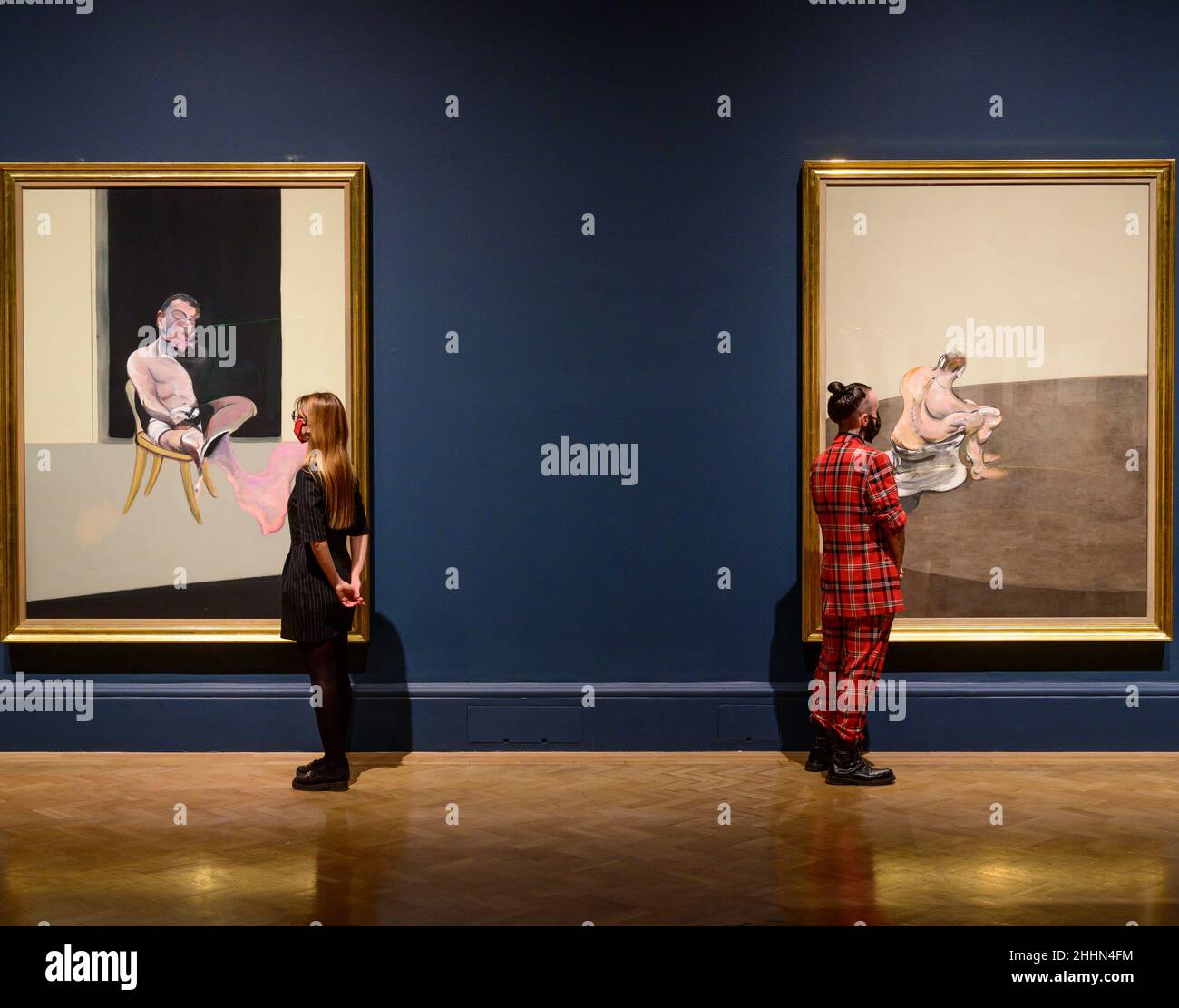 The Royal Academy of Arts, London, UK. 25 January 2022. Photocall for