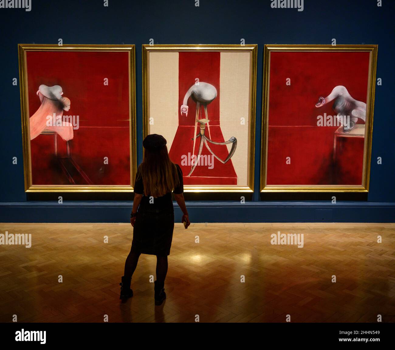 The Royal Academy of Arts, London, UK. 25 January 2022. Photocall for