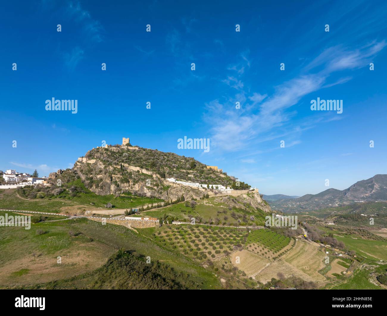 municipality of Zahara de la Sierra in the comarca of the white ...