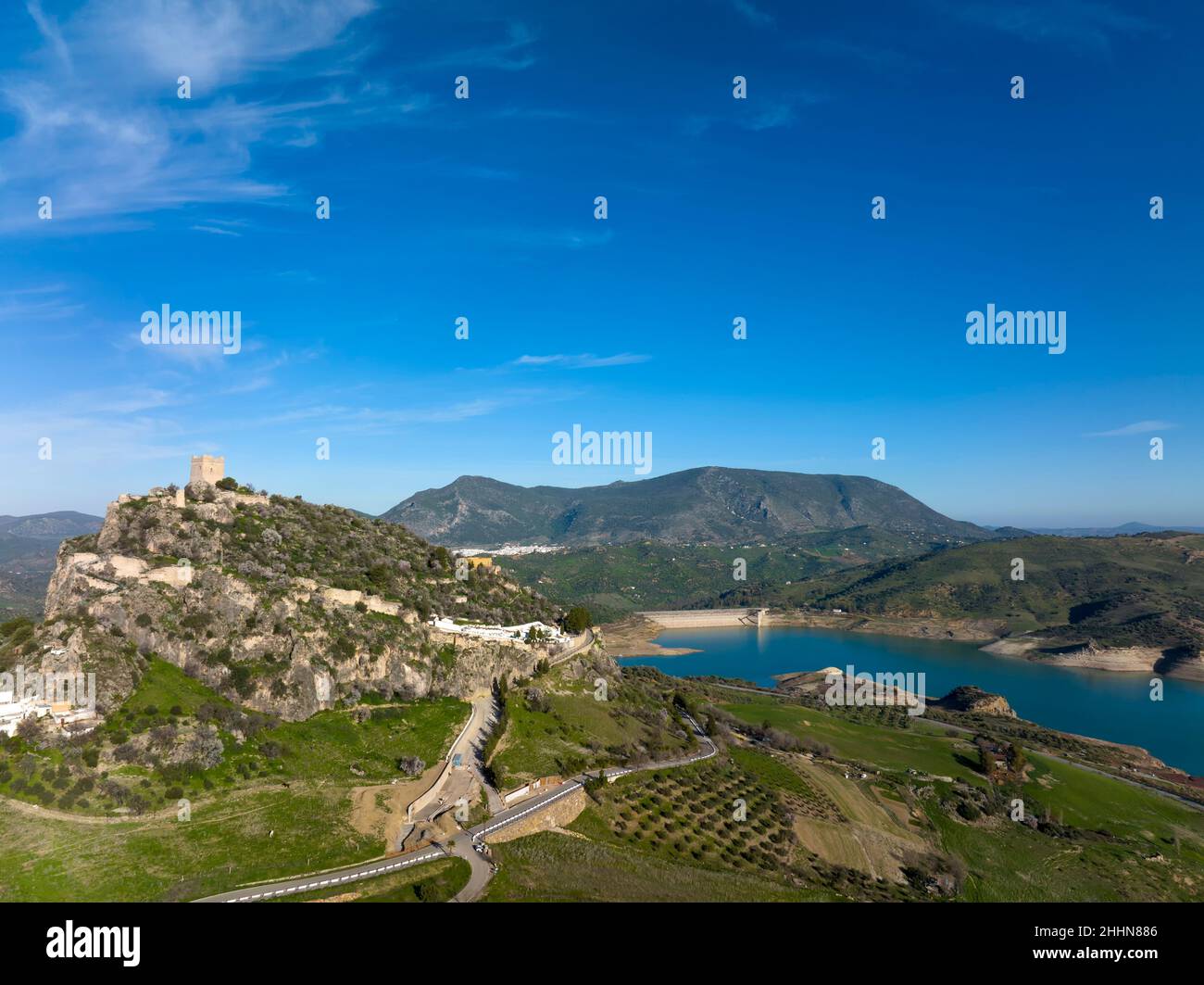 municipality of Zahara de la Sierra in the comarca of the white ...