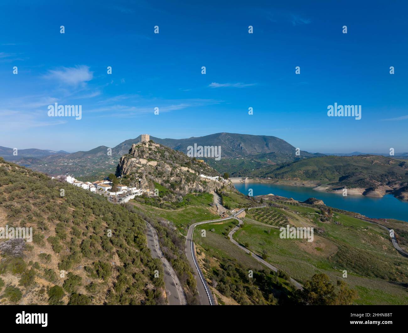 municipality of Zahara de la Sierra in the comarca of the white ...