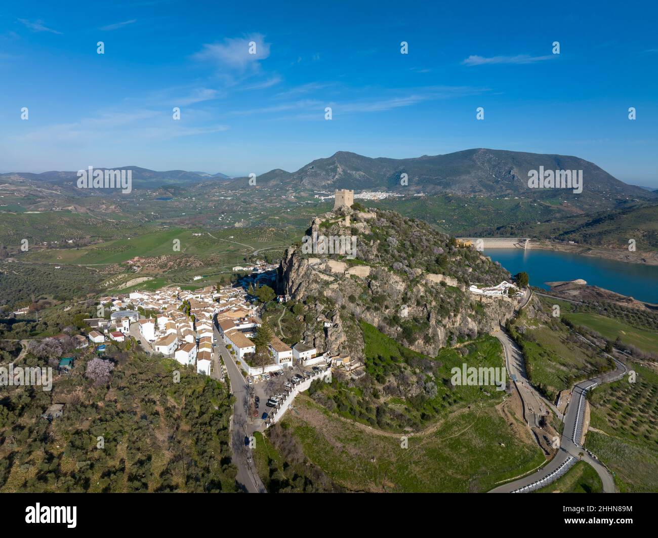 municipality of Zahara de la Sierra in the comarca of the white ...