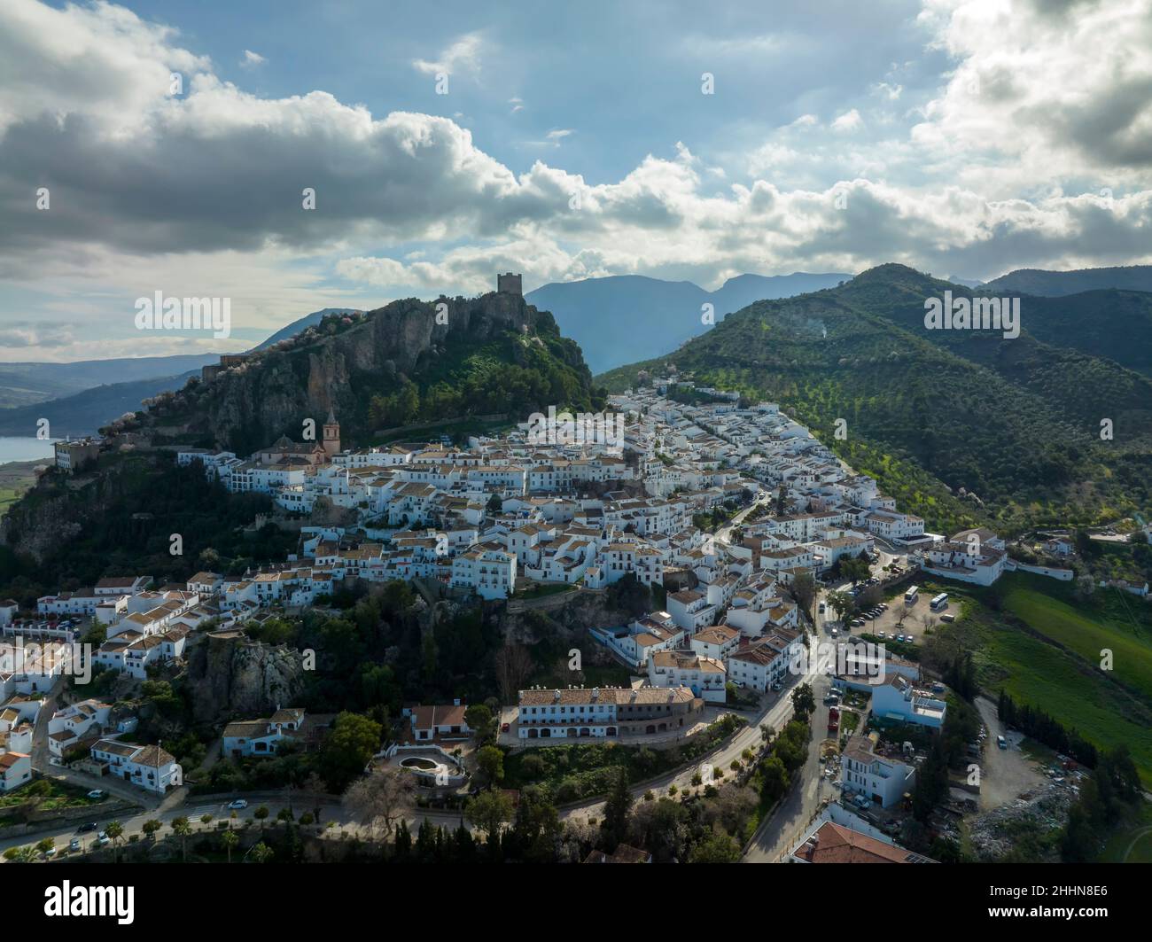 municipality of Zahara de la Sierra in the comarca of the white ...