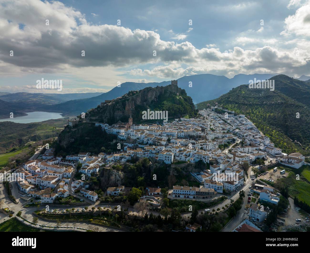 municipality of Zahara de la Sierra in the comarca of the white ...