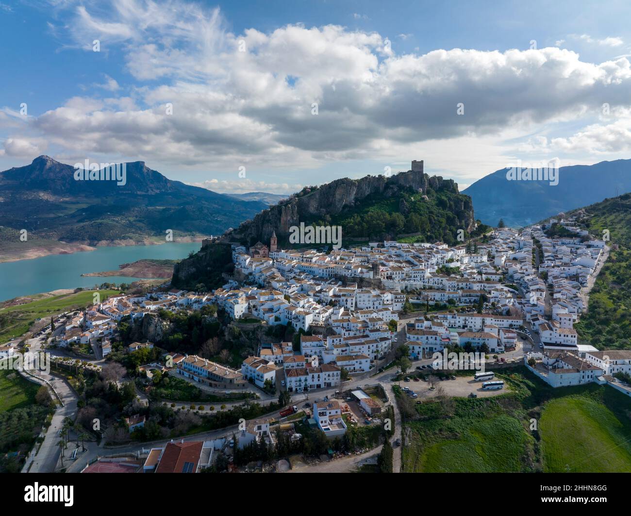 municipality of Zahara de la Sierra in the comarca of the white ...