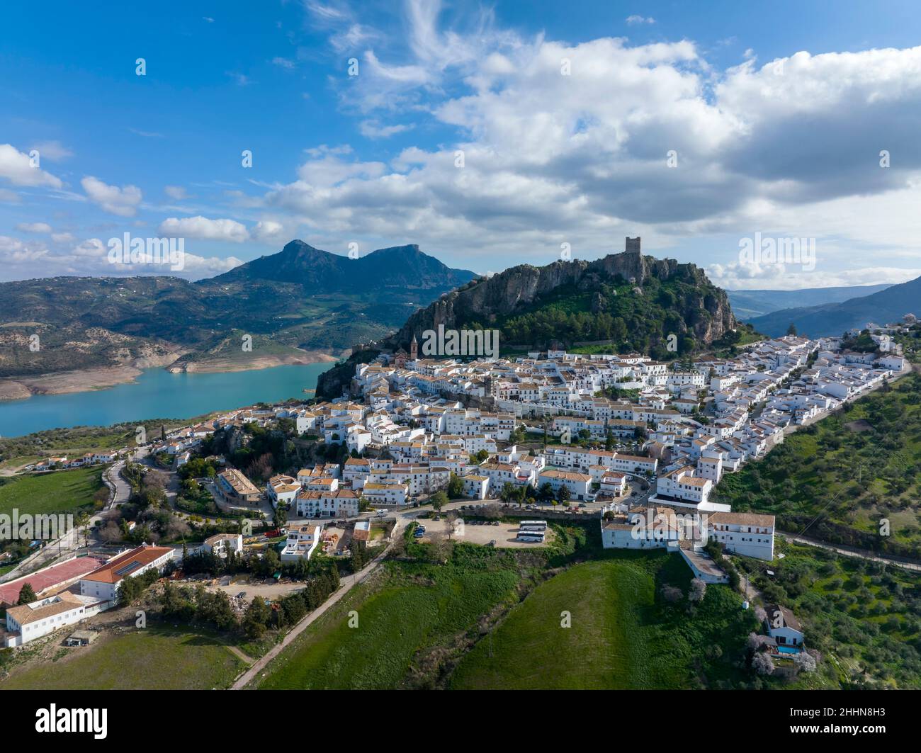municipality of Zahara de la Sierra in the comarca of the white ...