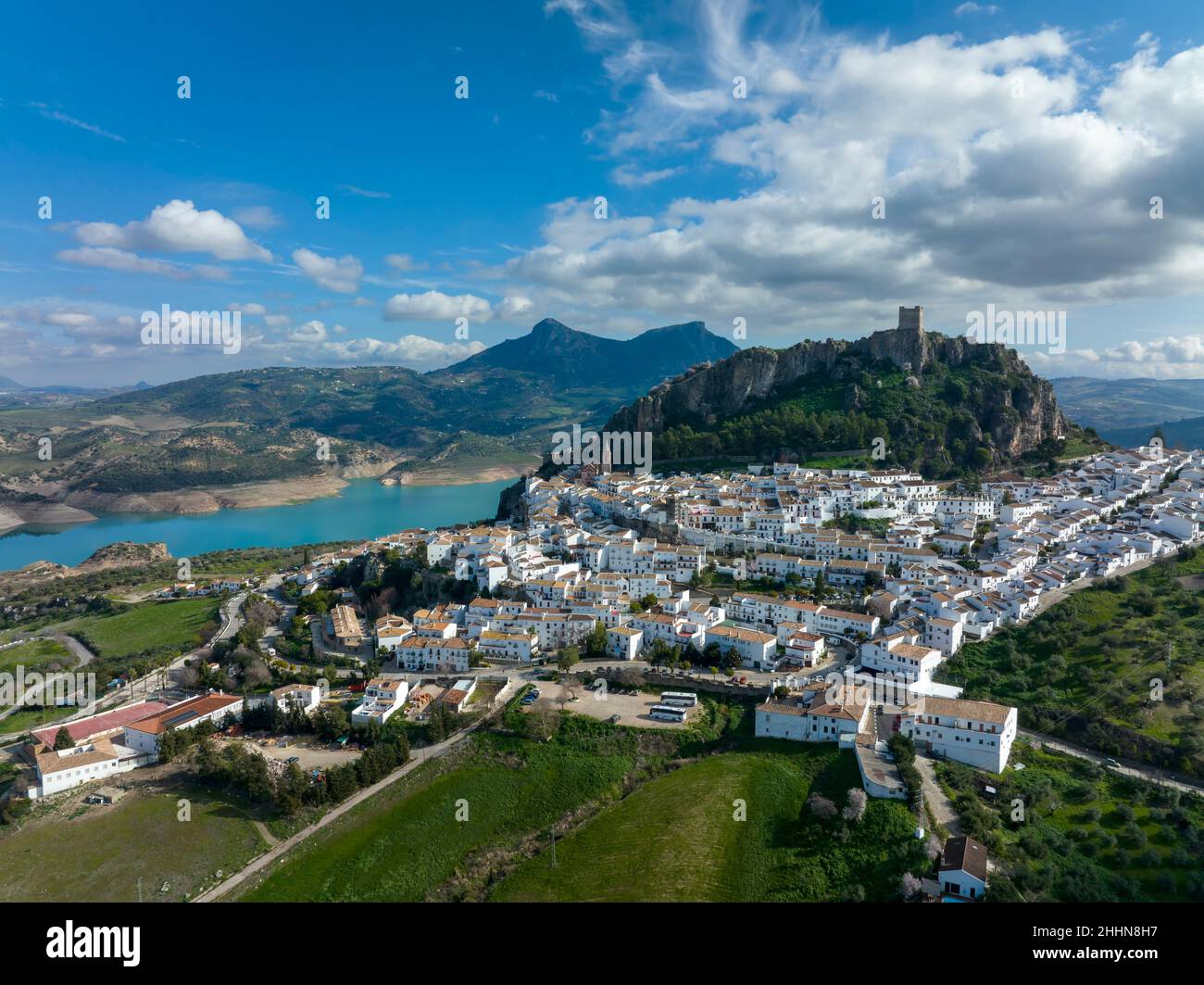 municipality of Zahara de la Sierra in the comarca of the white ...
