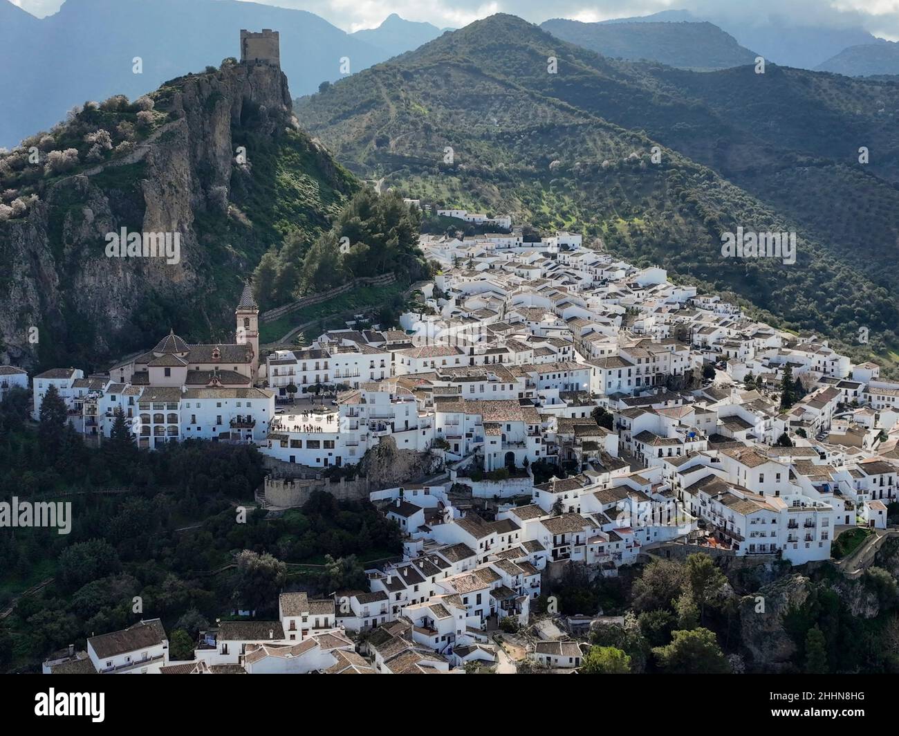 municipality of Zahara de la Sierra in the comarca of the white ...