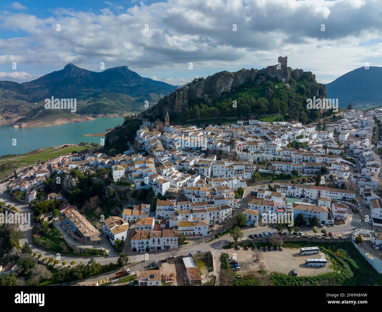 municipality of Zahara de la Sierra in the comarca of the white ...