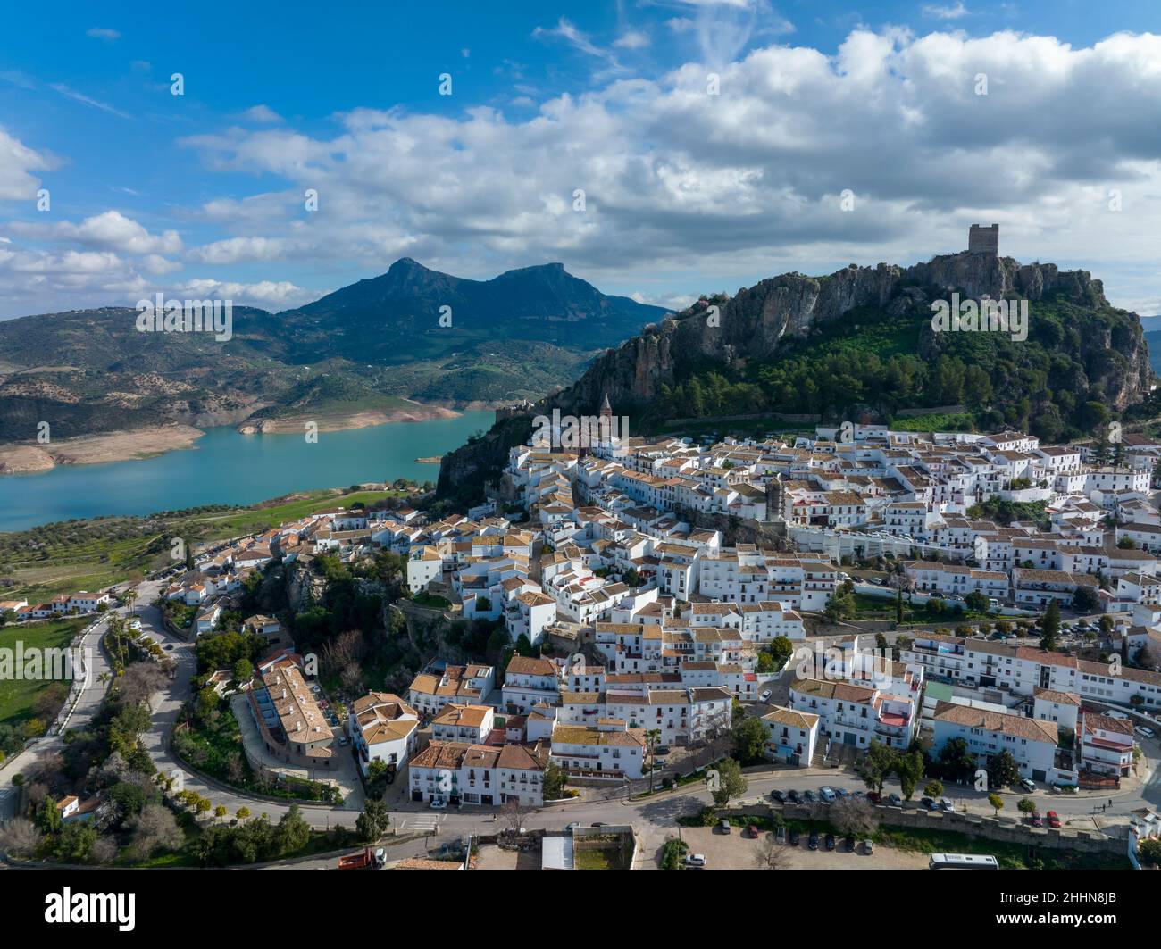 municipality of Zahara de la Sierra in the comarca of the white ...