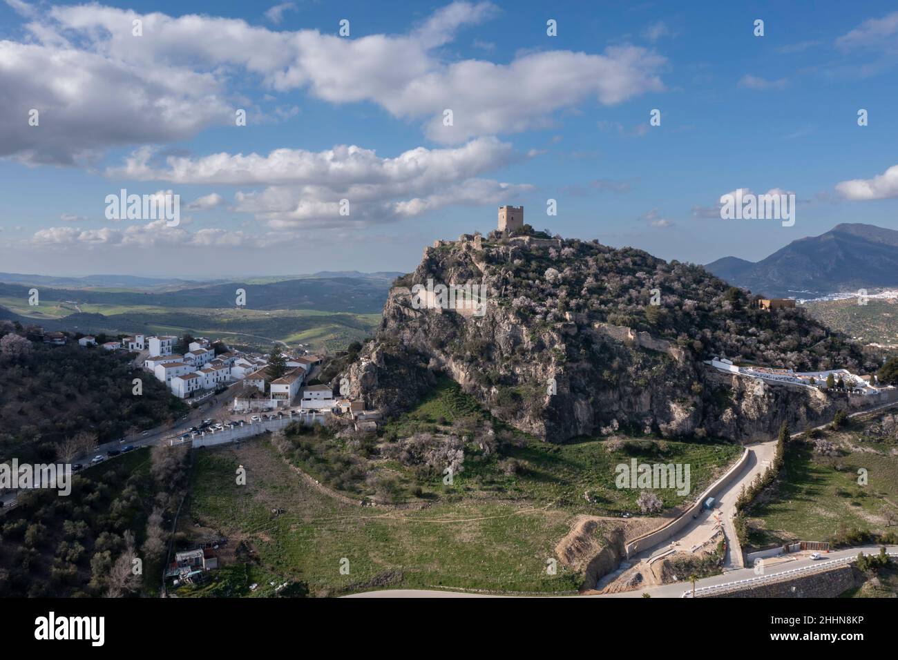 municipality of Zahara de la Sierra in the comarca of the white ...
