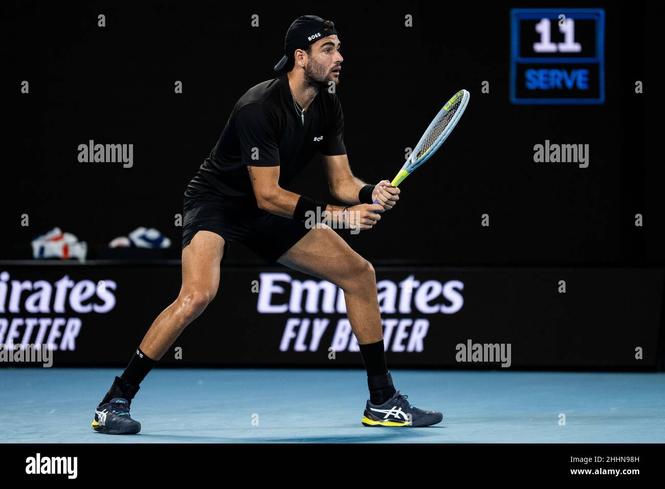 MELBOURNE, AUSTRALIA JANUARY 23 Matteo Berrettini of Italy during