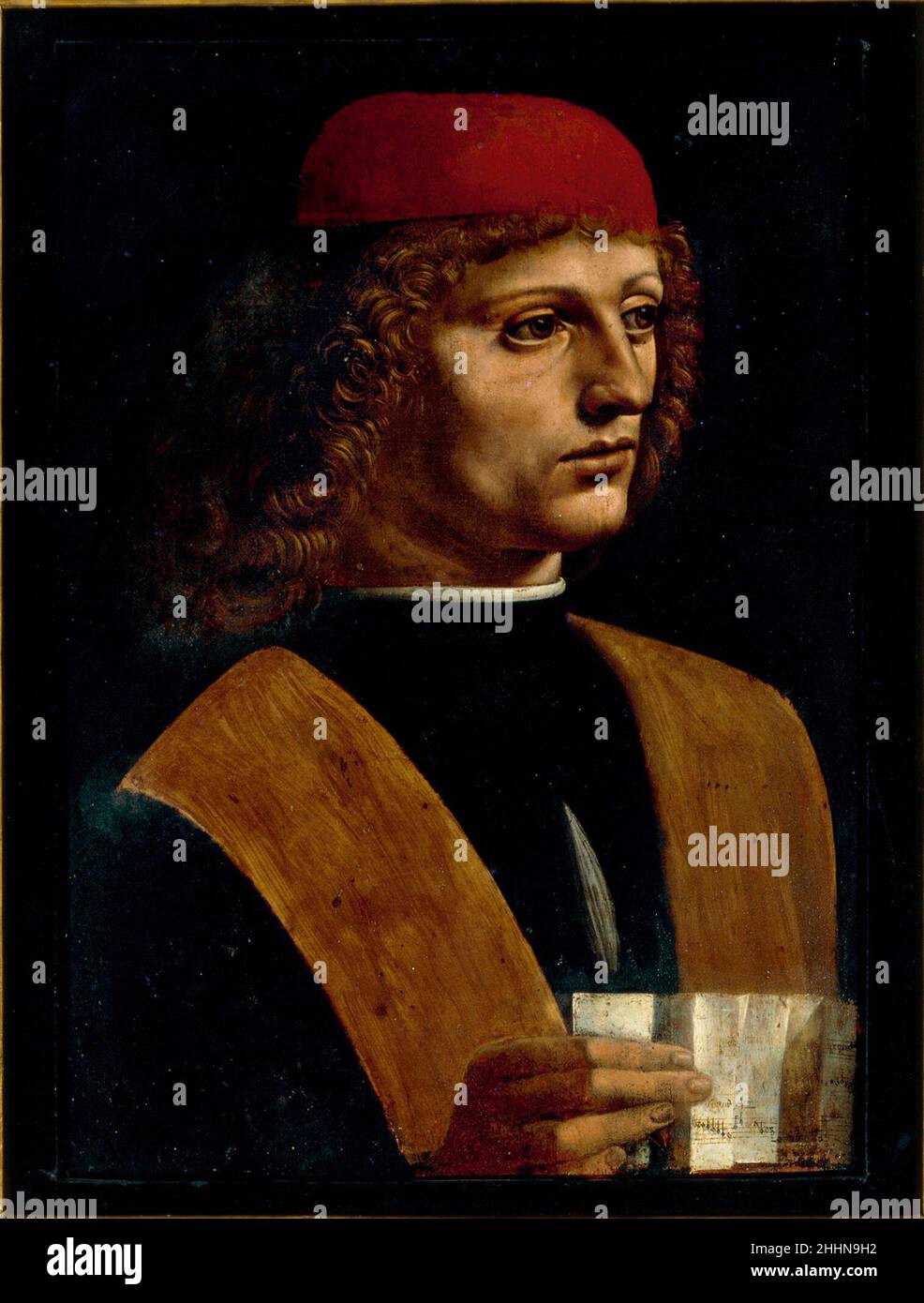 Leonardo Da Vinci painting artwork from circa 1200 with colorful