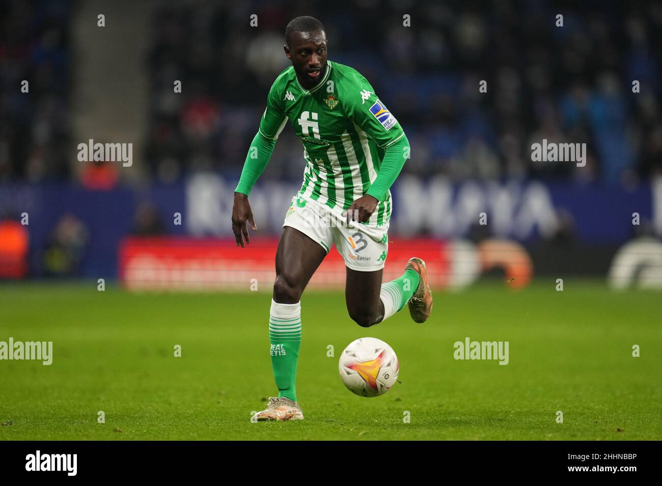Youssouf Sabaly of Real Betis during the La Liga match between RCD