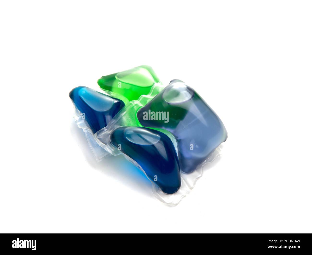 Gel capsule washing powder isolated on the white Stock Photo Alamy