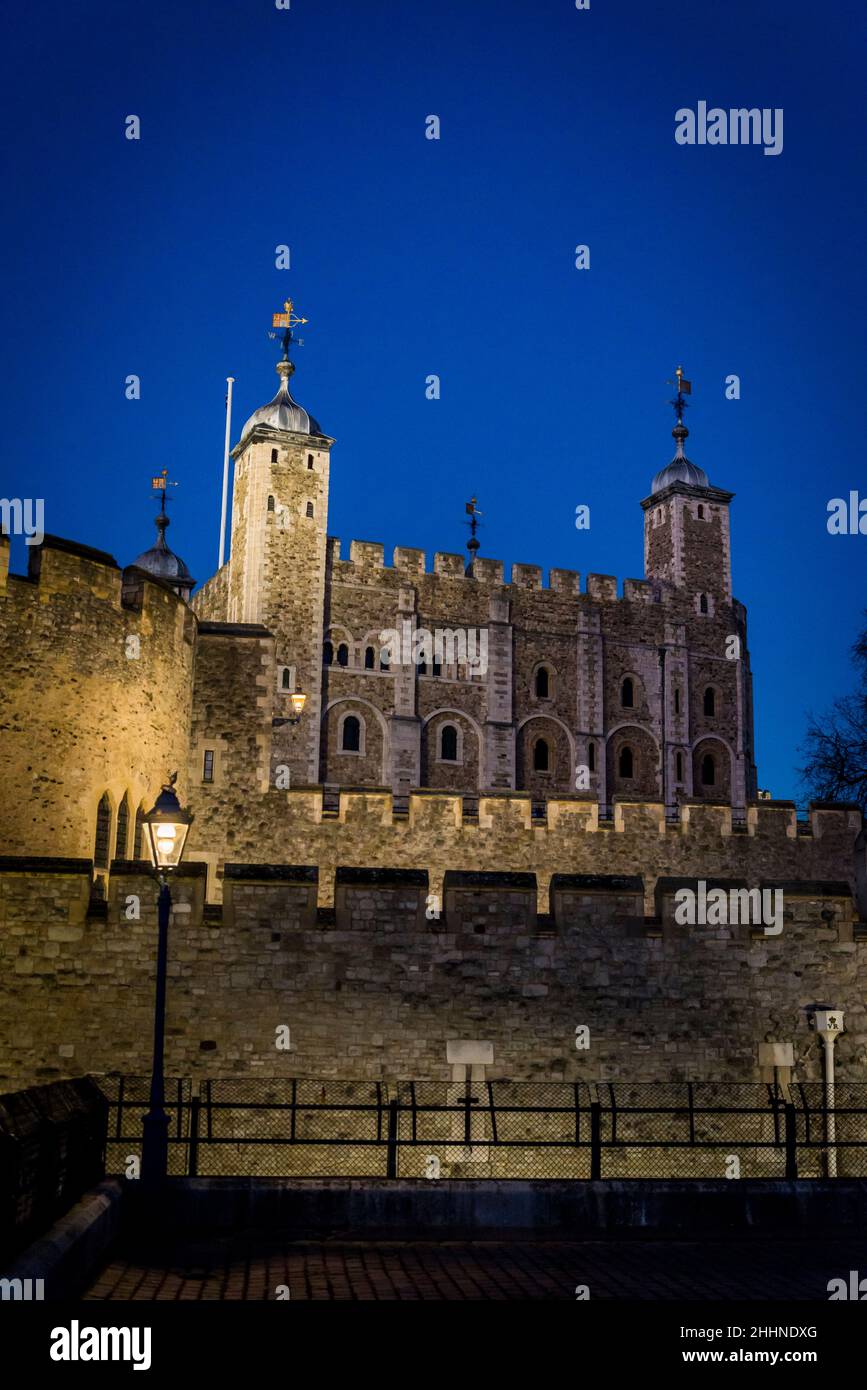 Tower Of London Is A Historic Castle On The North Bank Of The River