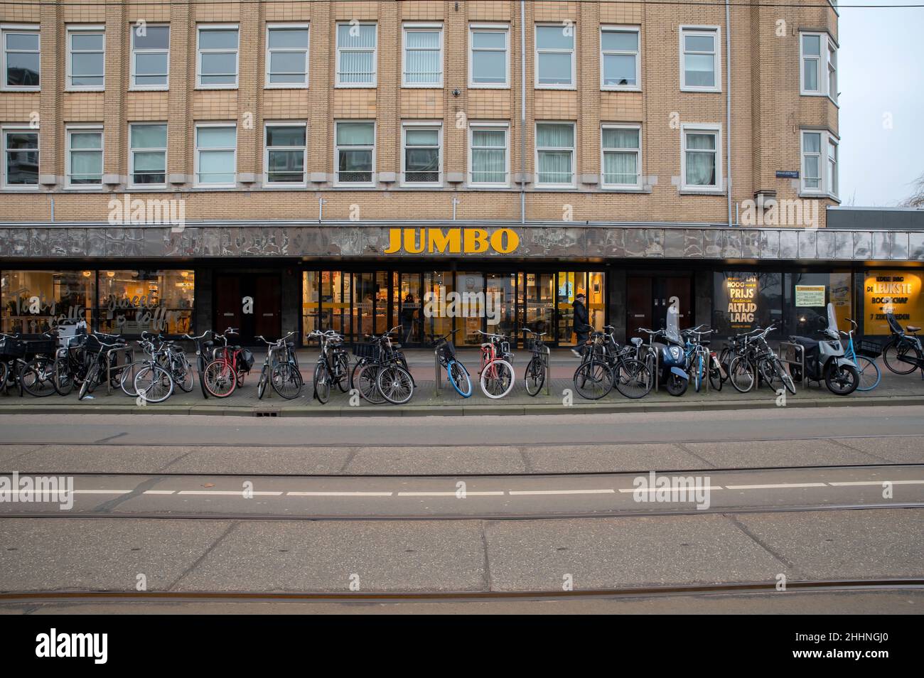 Jumbo Supermarket At Amsterdam The Netherlands 24-2-2021 Stock