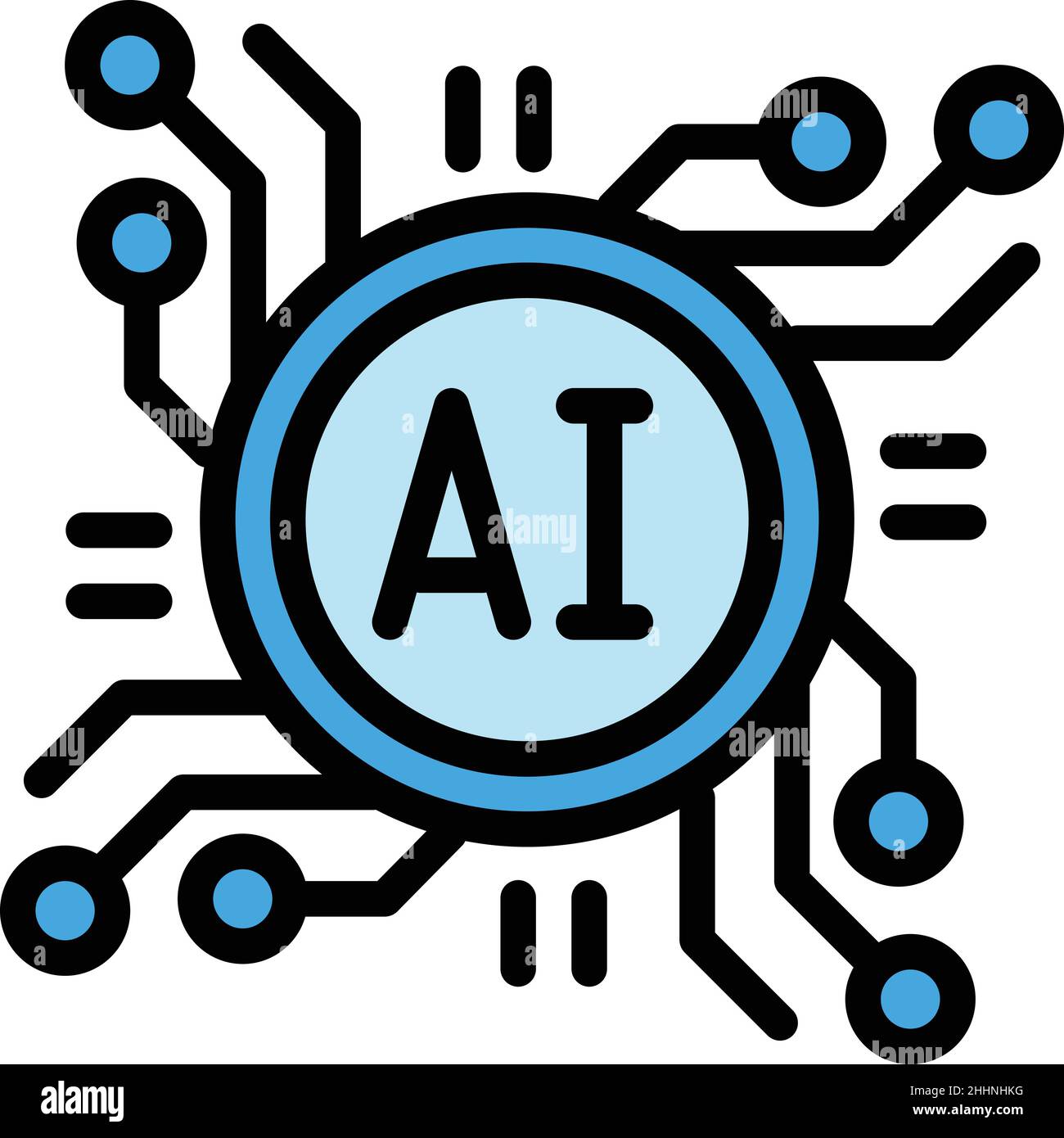 Artificial Intelligence AI Icon PNG And SVG Vector Free, 46% OFF