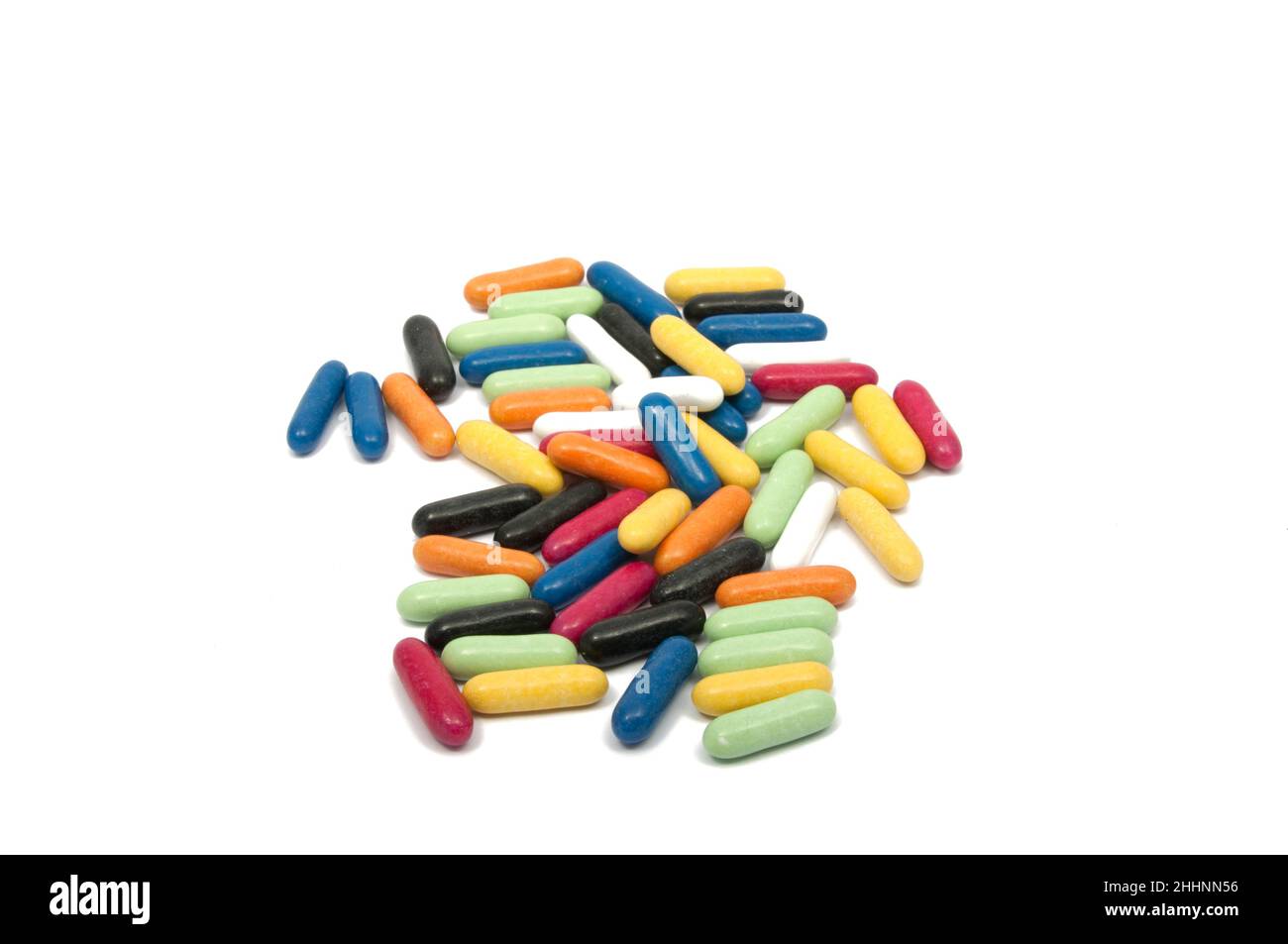 liquorice colorful candy sticks isolated Stock Photo Alamy