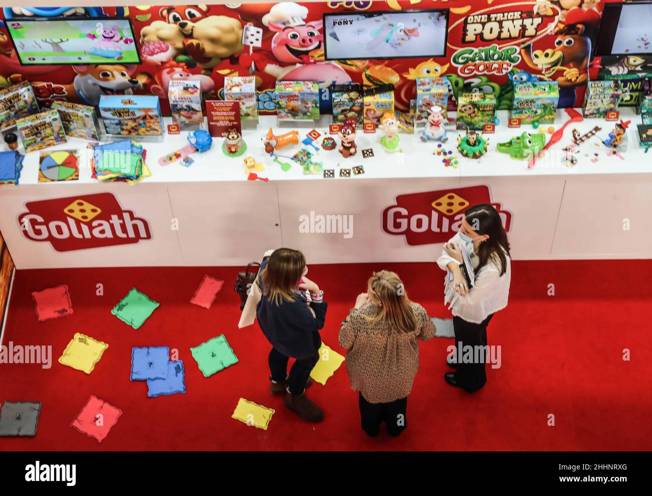 London UK 25 January 2022 The largest industry gathering for toys