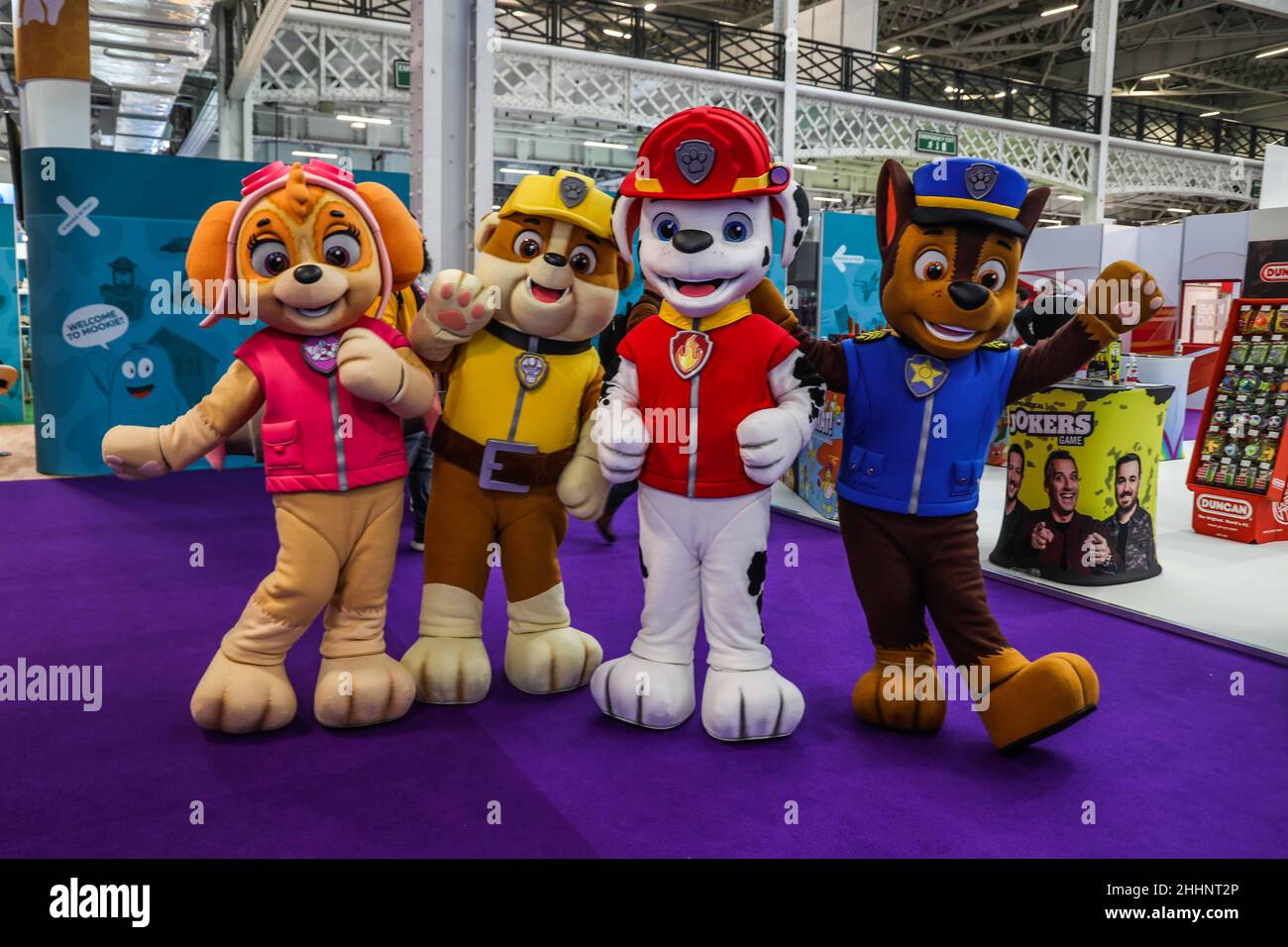 London UK 25 January 2022 The largest industry gathering for toys