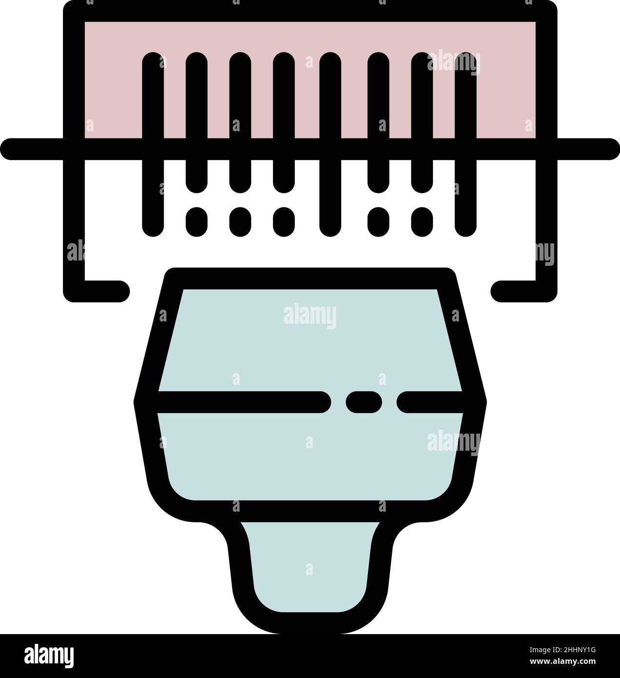 Barcode scanner icon outline vector. Mobile code. Qr scan Stock Vector ...