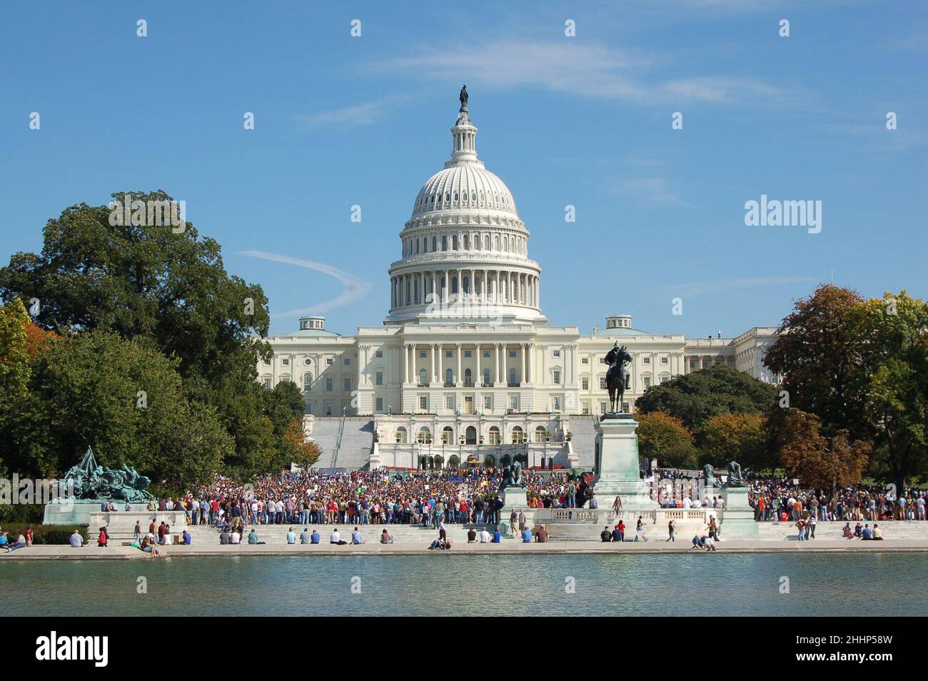 The United States Capitol, Washington D.C. Stock Photo