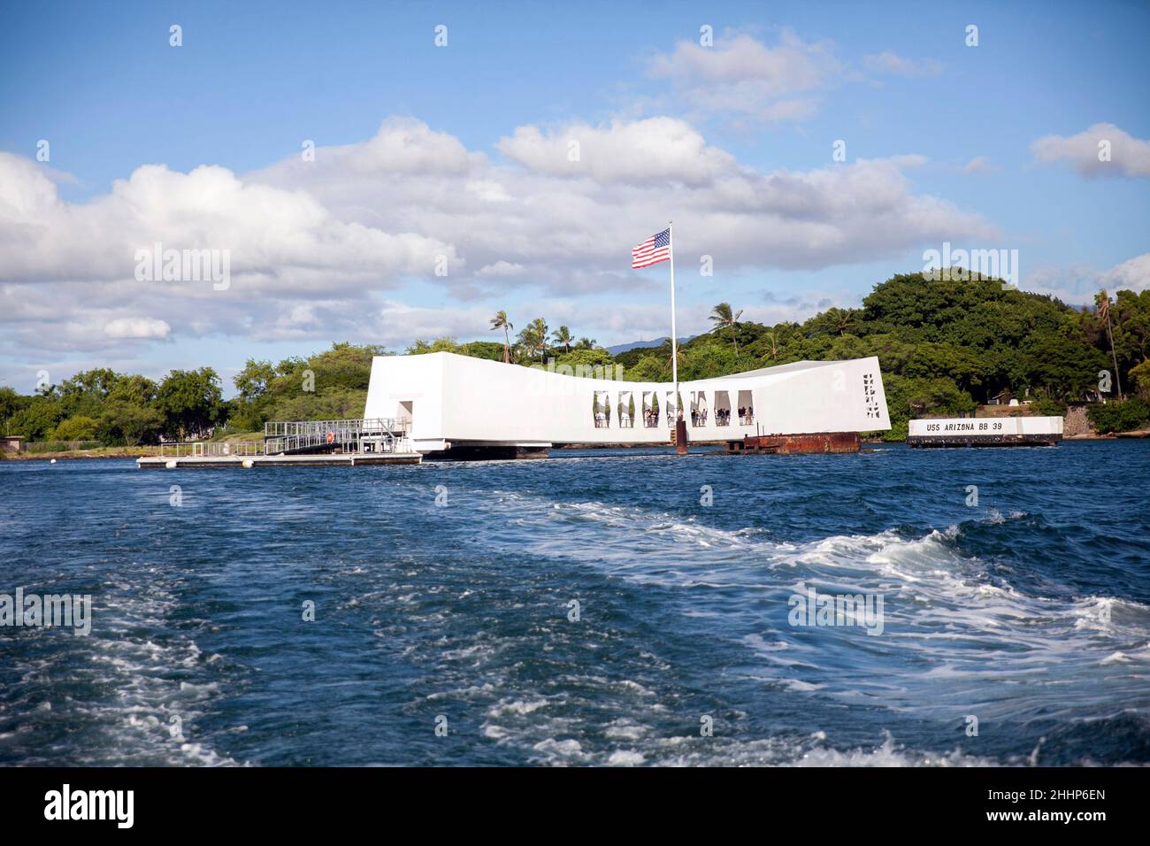 Pearl Harbor National Memorial, Hawaii Stock Photo