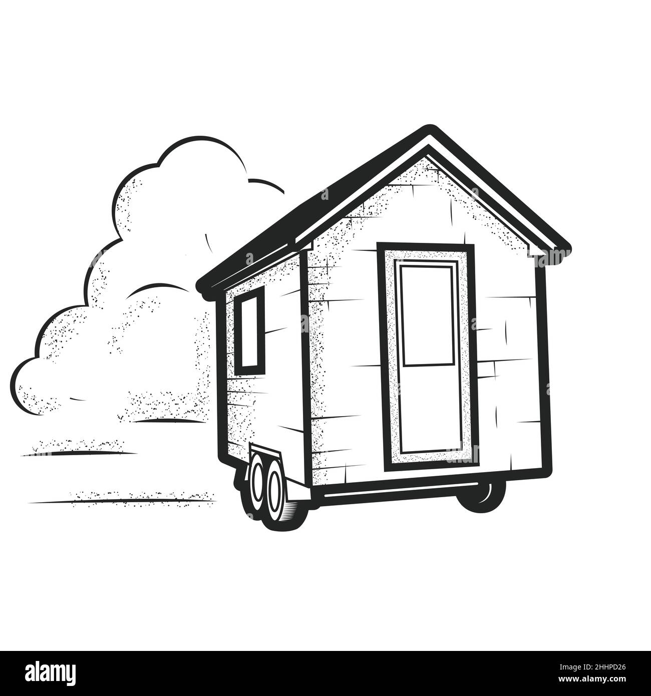 Nipa Hut Clipart Black And White Sun