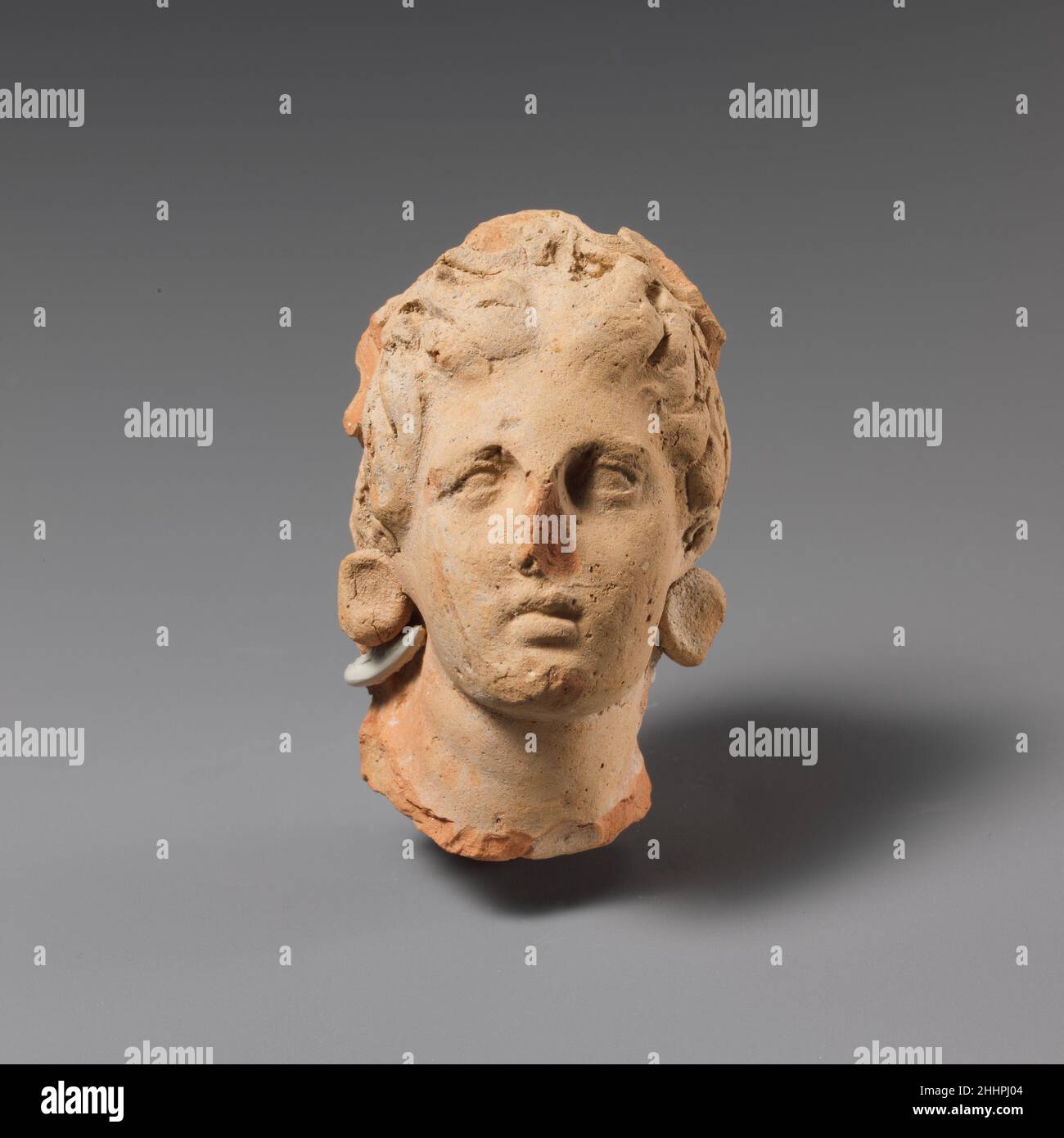 Terracotta Head Of A Woman 3rd Century B.C. Greek, Attic From A ...