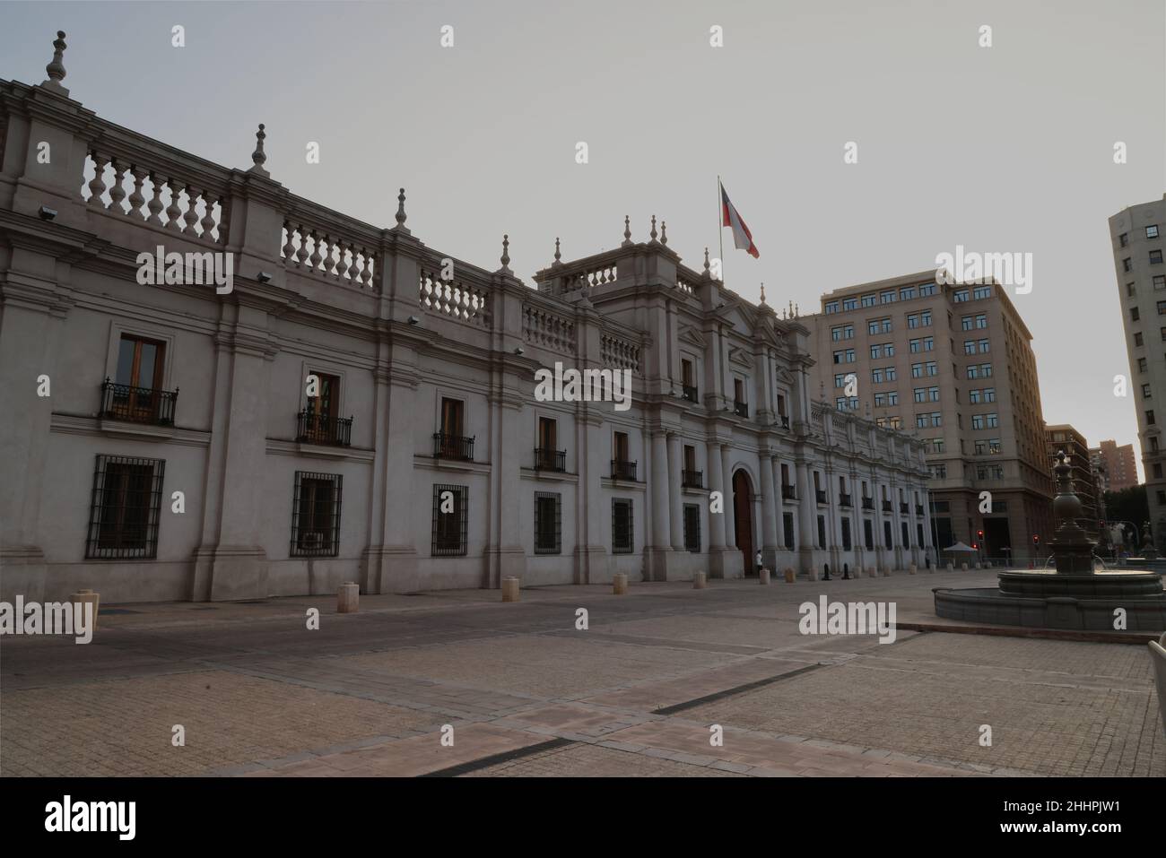 La Moneda Palace in Santiago de Chile, Chile Stock Photo - Alamy