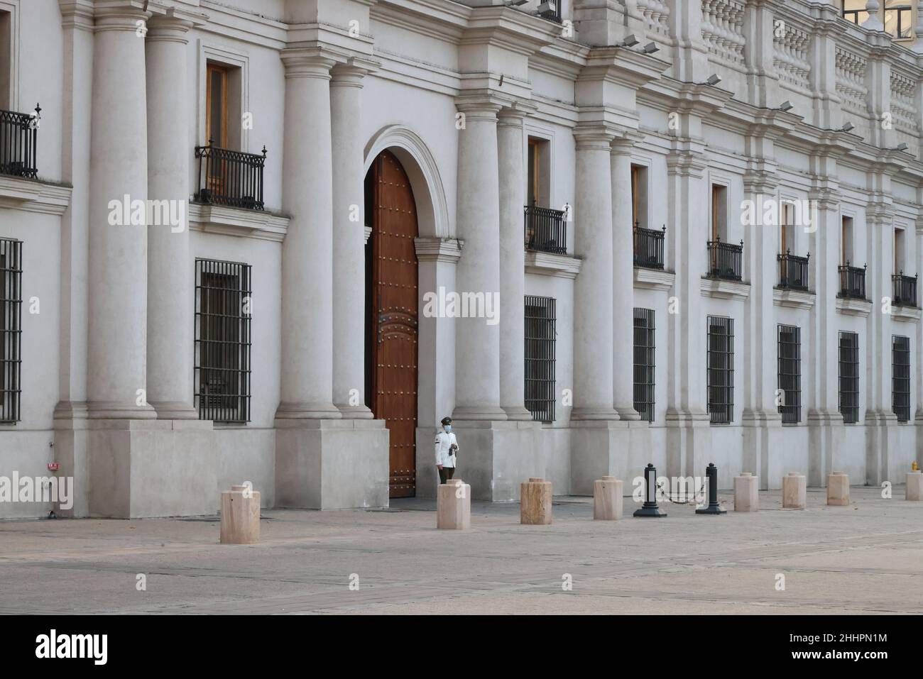 La Moneda Palace in Santiago de Chile, Chile Stock Photo - Alamy