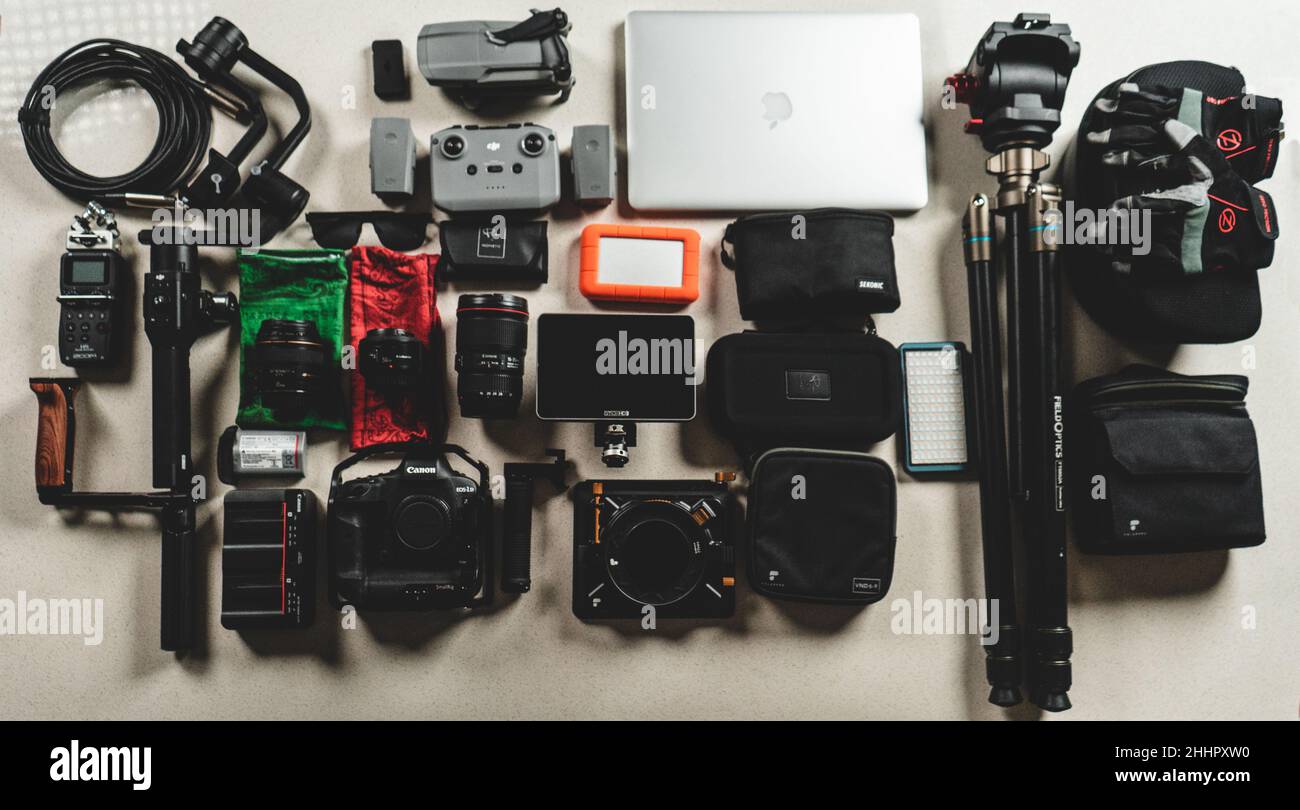 Influencer gear hi-res stock photography and images - Alamy