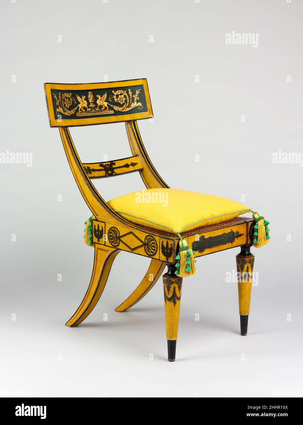 Antique klismos chair hotsell