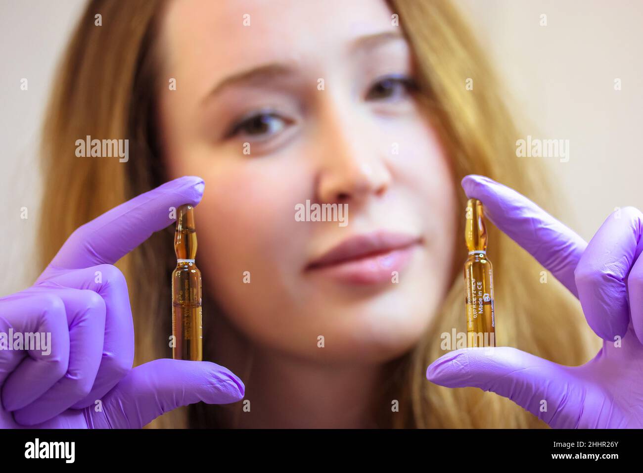 Mesotherapy ampoule hires stock photography and images Alamy