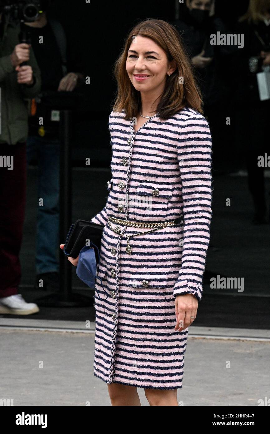 Sofia Coppola arrives for the Chanel Haute Couture Fall/Winter 2021/2022  show as part of Paris Fashion Week on July 06, 2021 in Paris, France. Photo  by Laurent Zabulon / ABACAPRESS.COM Stock Photo - Alamy