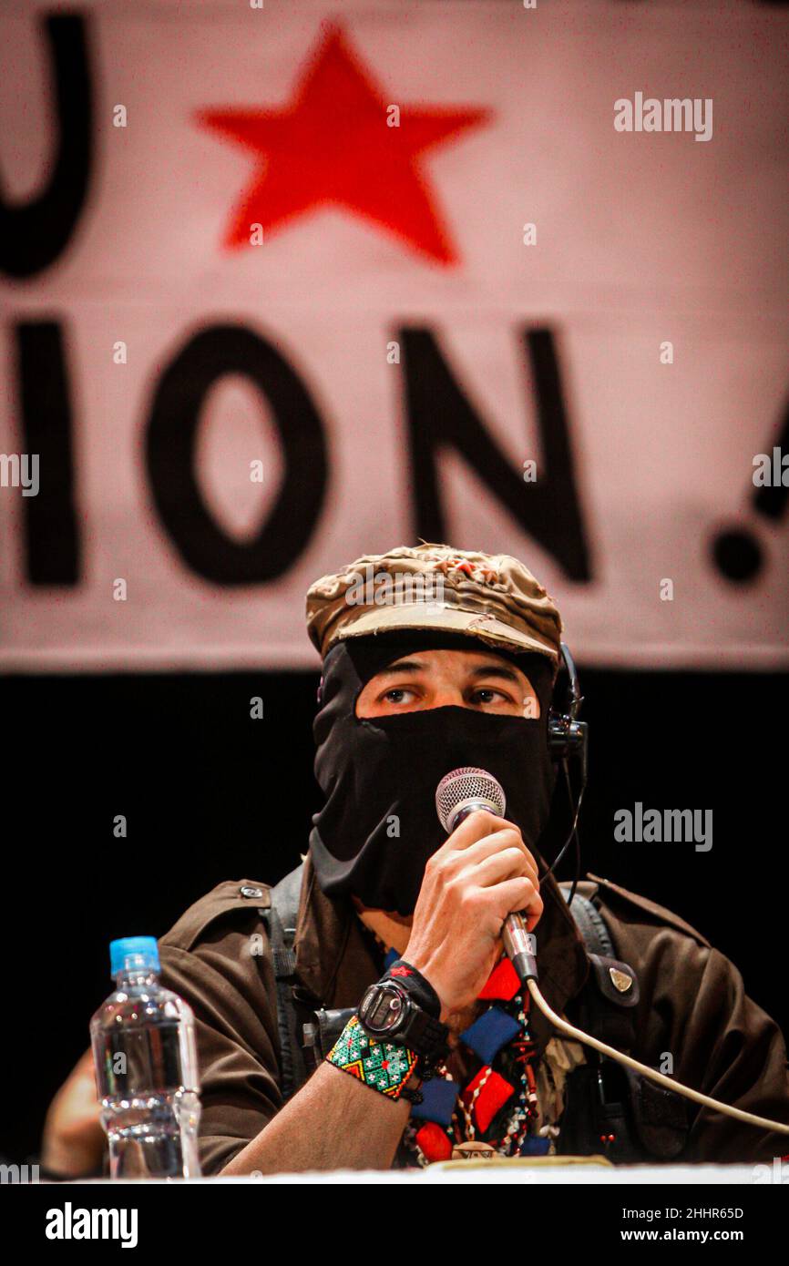 Subcomandante Marcos Of The Zapatista Army Of National Liberation Ezln Now Called Delegate Zero 1044