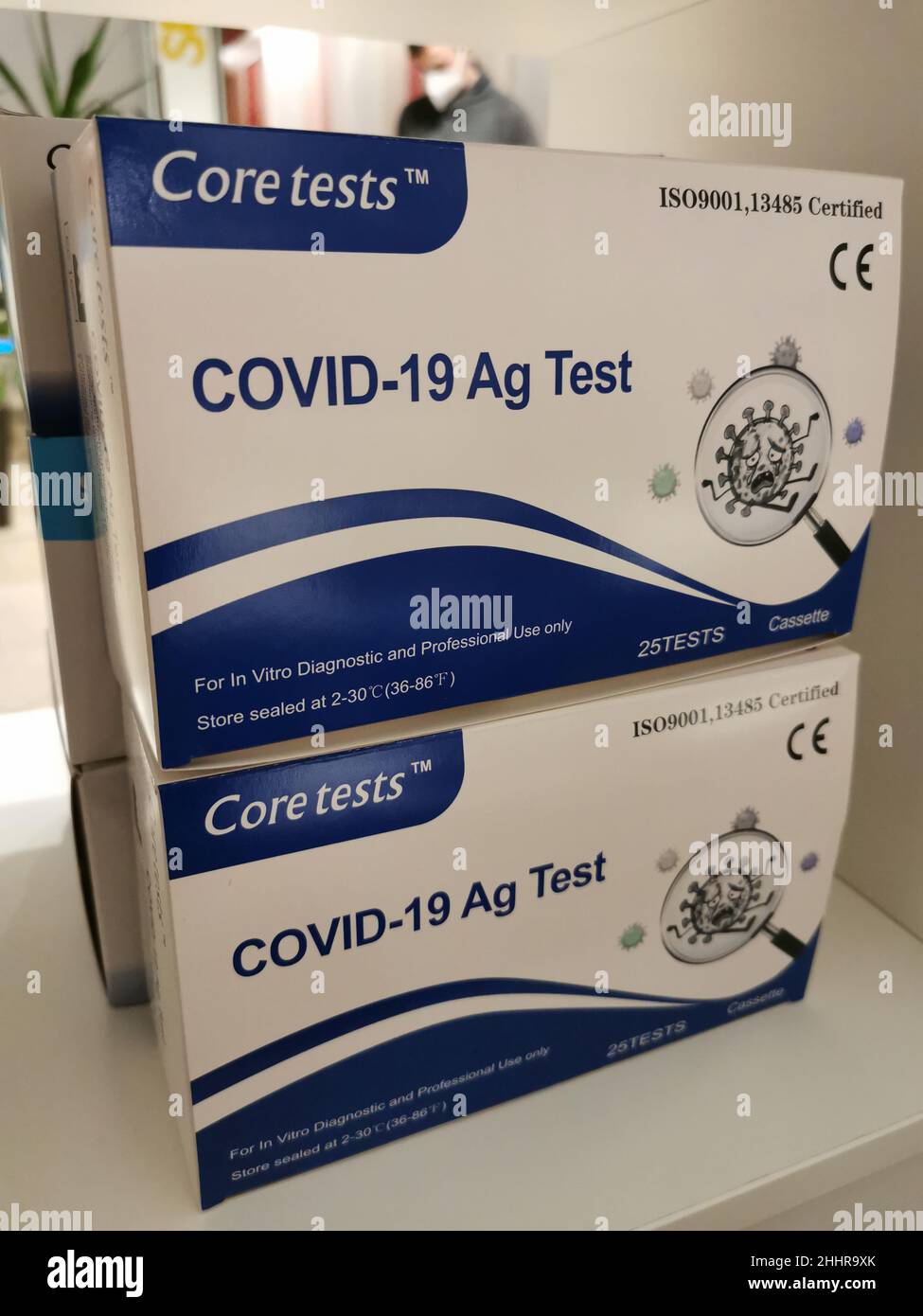 Core tests Covid19 Ag Test CoronaAntigen Schnelltest mit