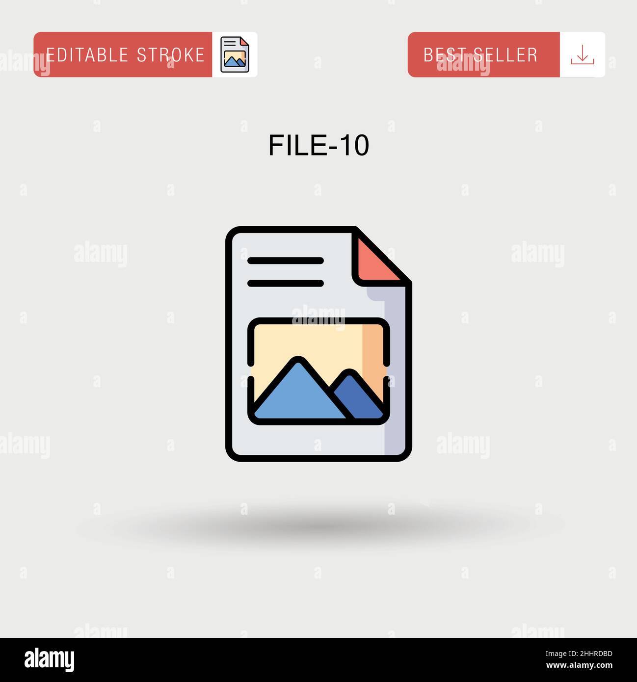 Golden file icon hi-res stock photography and images - Alamy