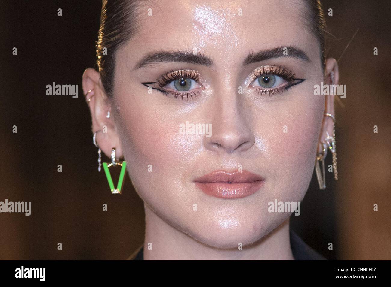 Valentina Ferragni attending the Alexandre Vauthier Haute Couture