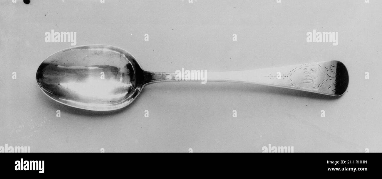 Table Spoon ca. 1780 Paul Revere Jr. American. Table Spoon. American