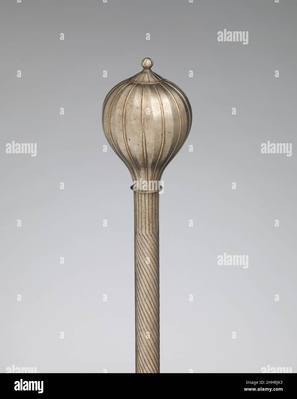 Mace mid16th century probably Turkish The spiral fluting on the shaft