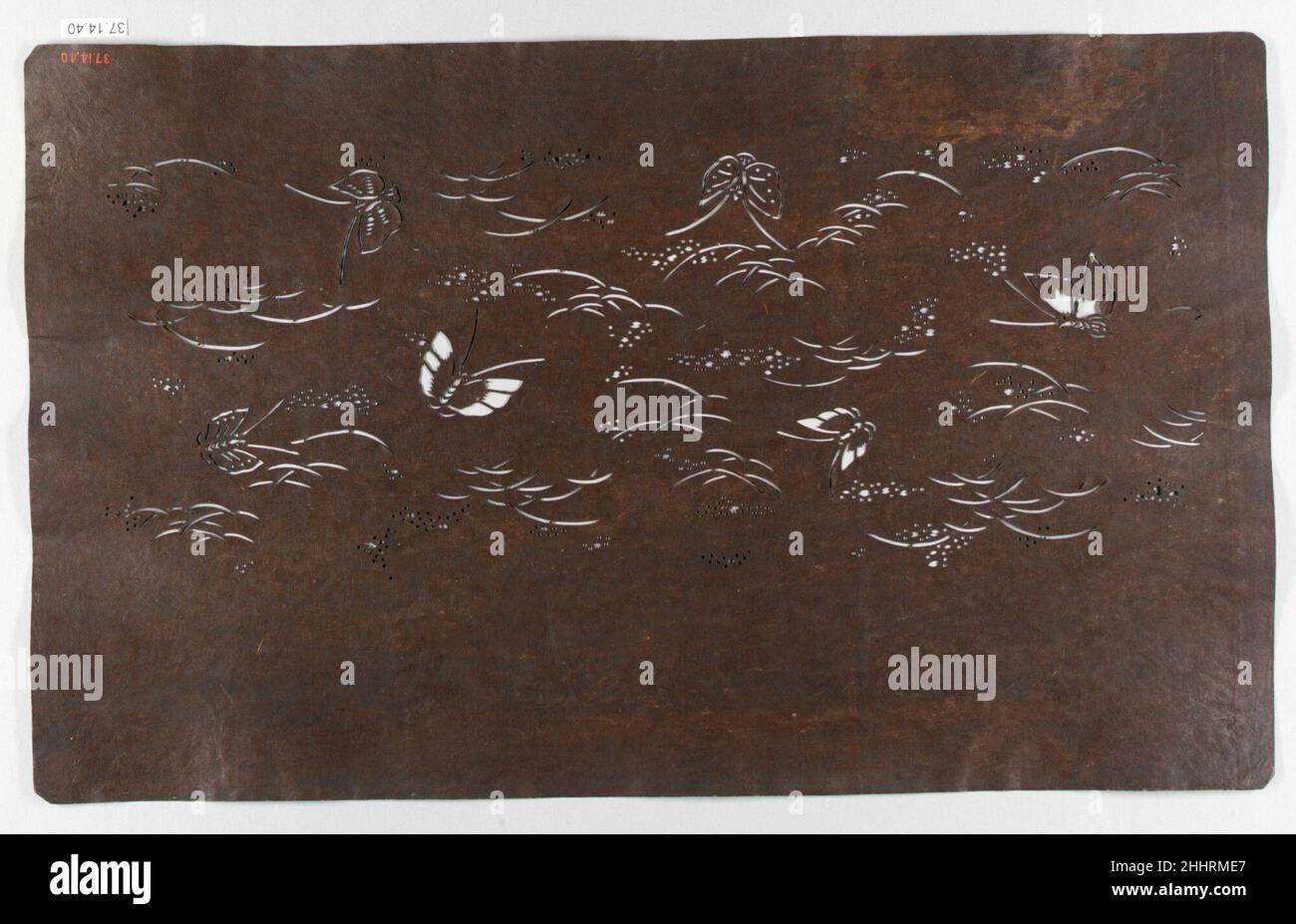 Stencil early 19th century Japan. Stencil. Japan. early 19th century ...