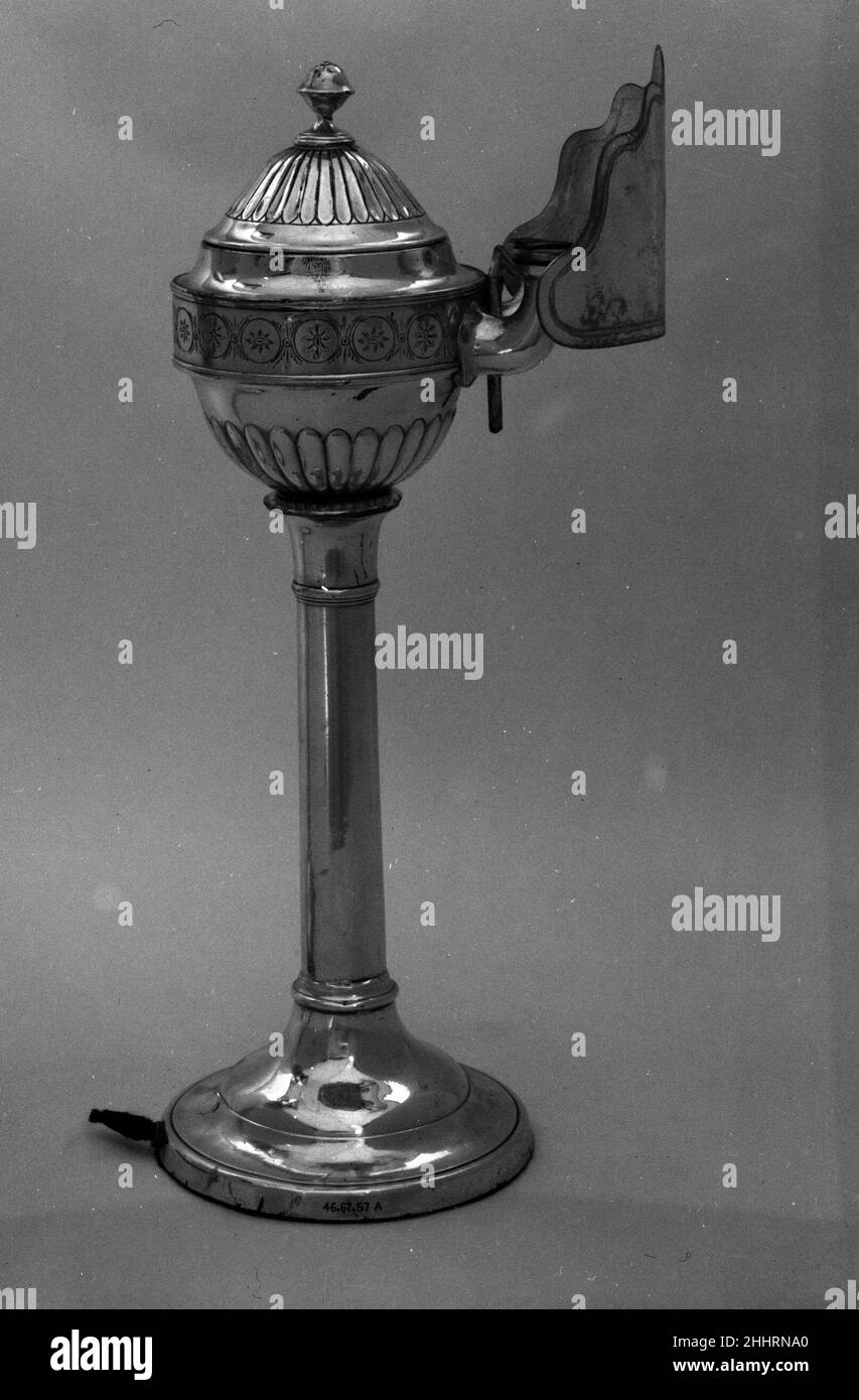 Oil Lamp 17901800. Oil Lamp. 17901800. Sheffield silver plate. Made