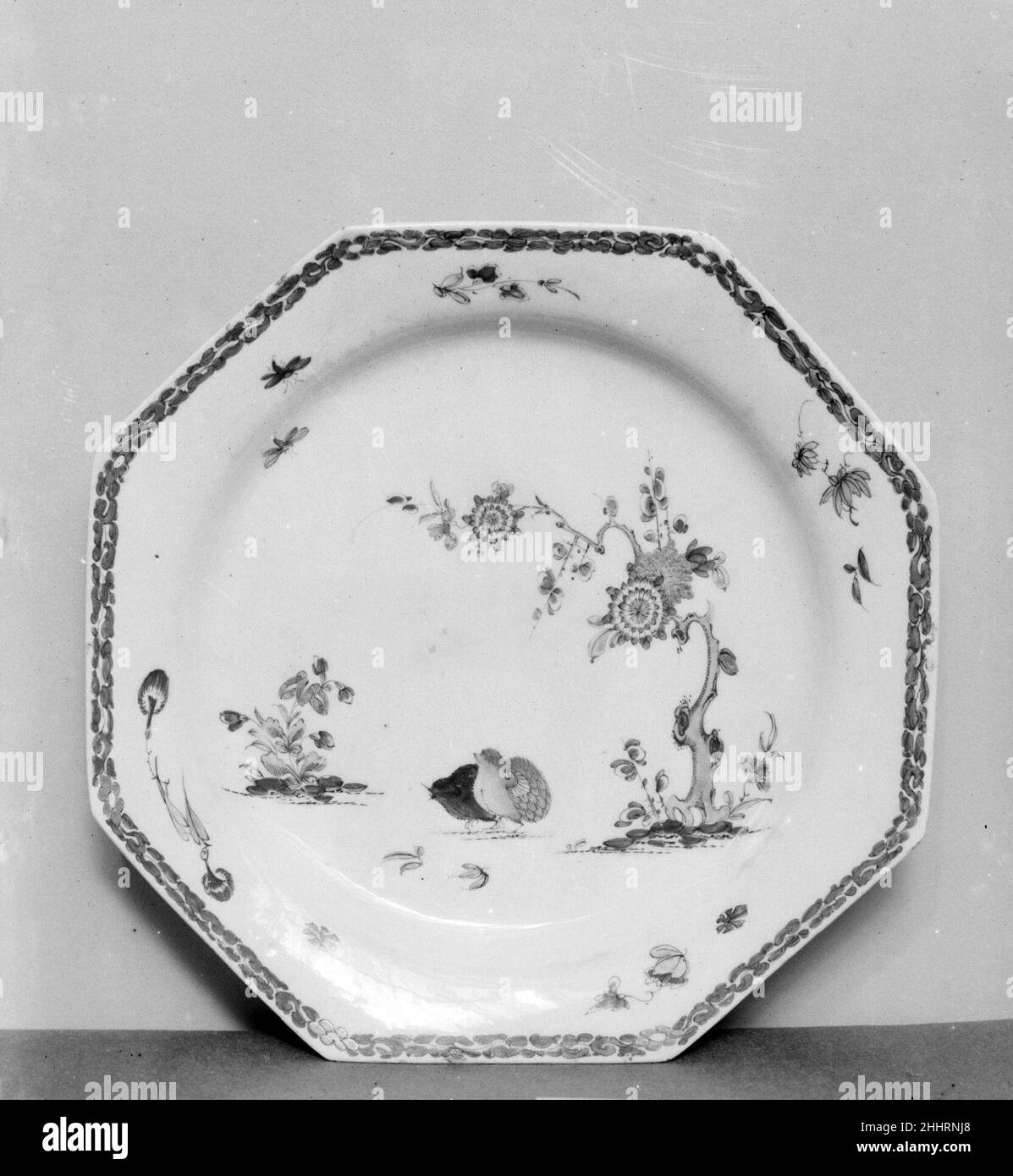 Dessert Plate 175075 Possibly Bow Porcelain Factory British. Dessert