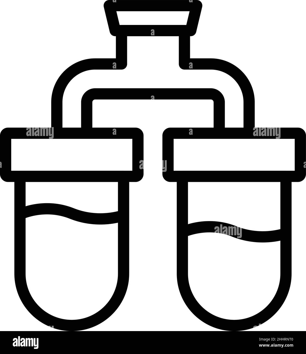 Osmosis purification icon outline vector. Reverse water. Plant equipment Stock Vector