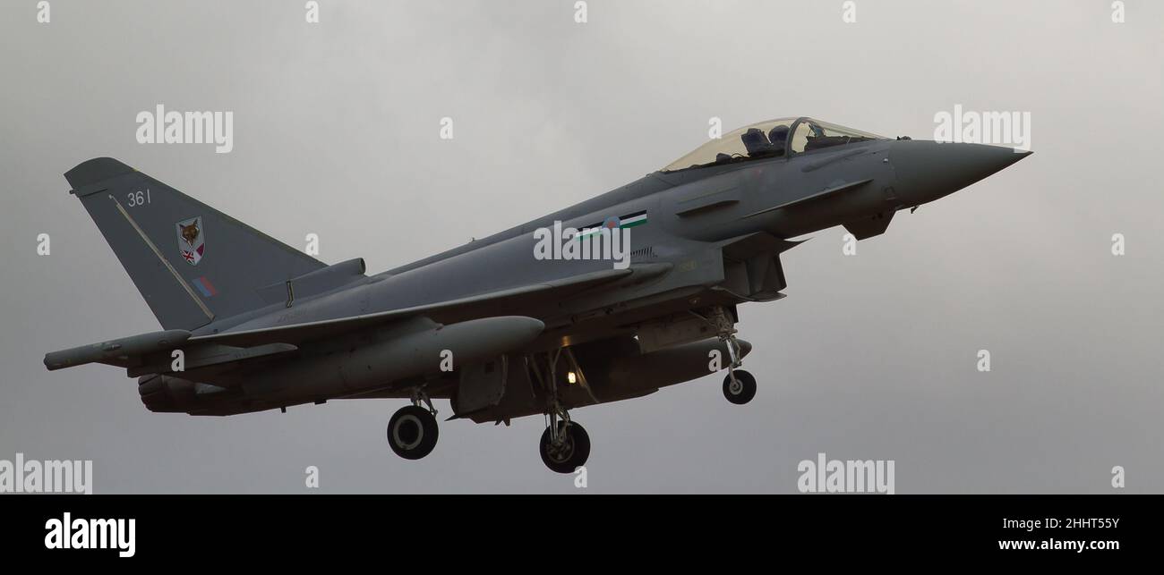 Typhoon Eurofighter Stock Photo