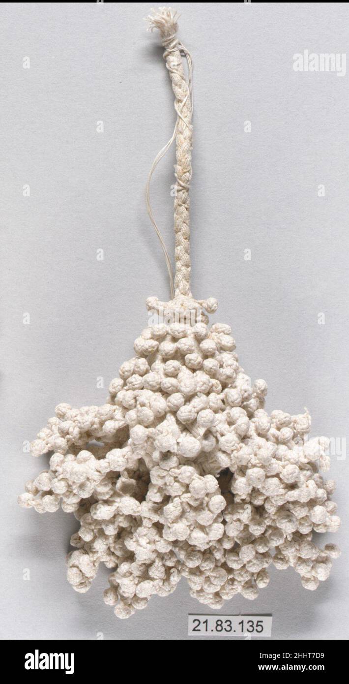 Tassel 17th century Italian. Tassel. Italian. 17th century. Linen